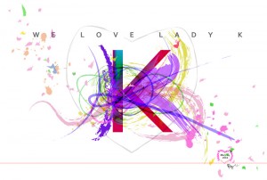 Lady K Birthday Card
